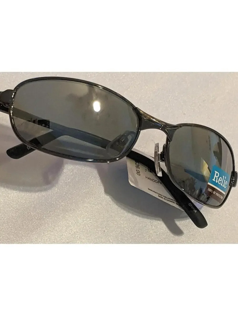 Relic Sunwear Men's Handoff Sunglasses Gunmetal Frames NWT 100% UV Protection